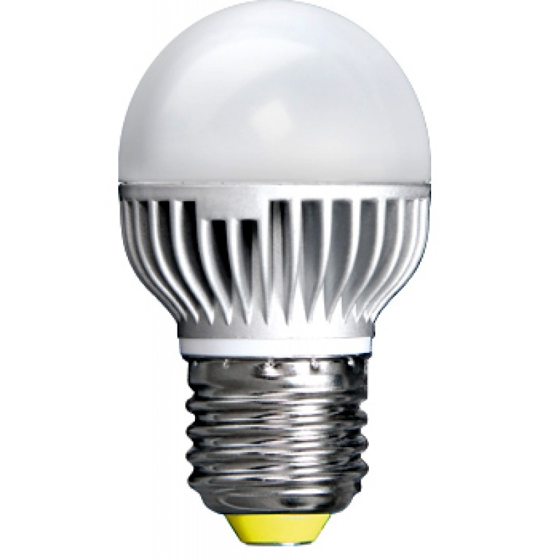 Лампа светодиодная e.save.LED.G45M.E27.5.2700 тип куля, 5Вт, 2700К, Е27